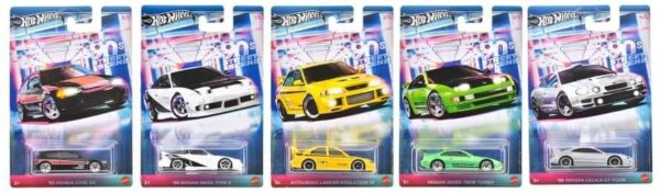 Hot Wheels Silver Series featuring Evo and Civic EG