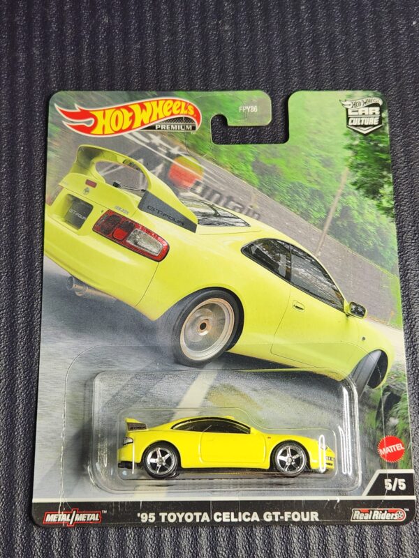 Hotwheels 95 Toyota Celica GT-Four mountain drifters