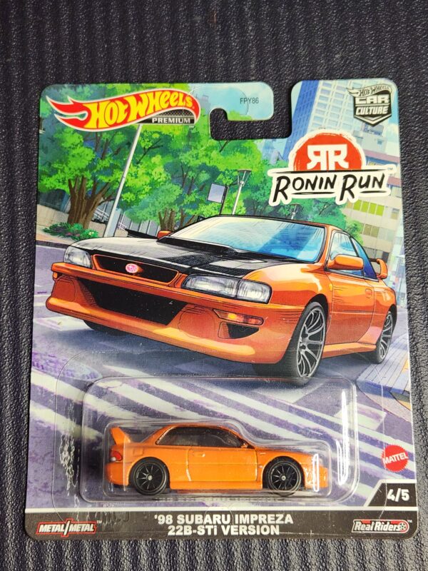 Hotwheels 98 Subaru Imprezza 228 Sti Version Ronin run