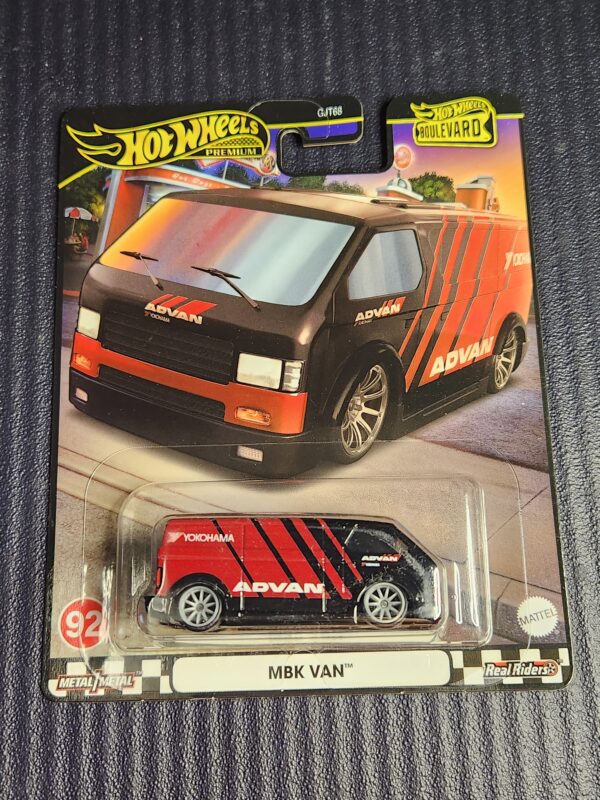 Hotwheels Bolevard Mbx Van Advan