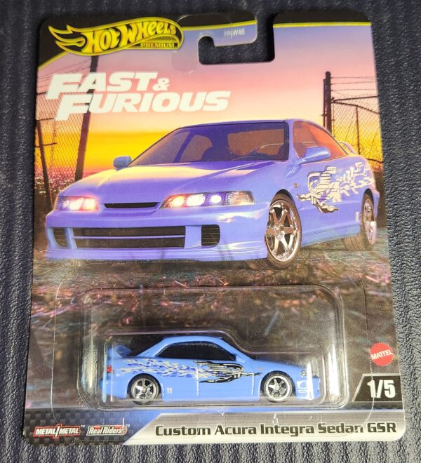 Hotwheels Custom Acura Integra Sedan GSR