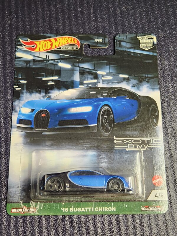 Hotwheels Exotic Envy Bugatti Chiron