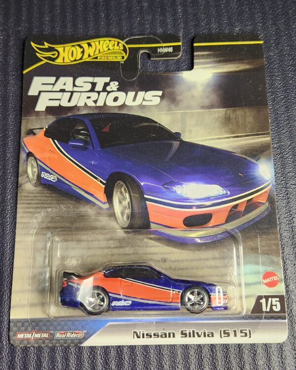 Hotwheels Fast and Furious Nissan Silvia S15 Mona Lisa Tokyo Drift