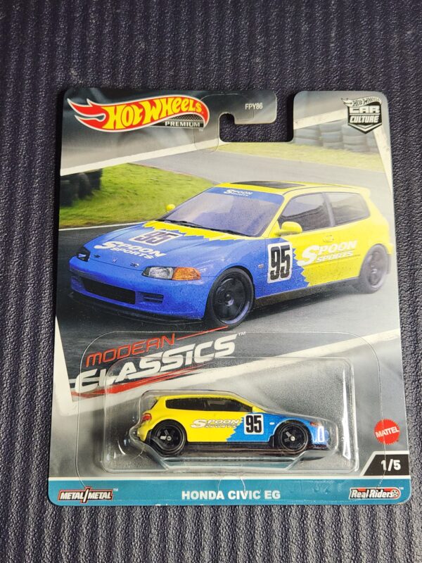 Hotwheels Modern Classic Honda Civic EG Spoon