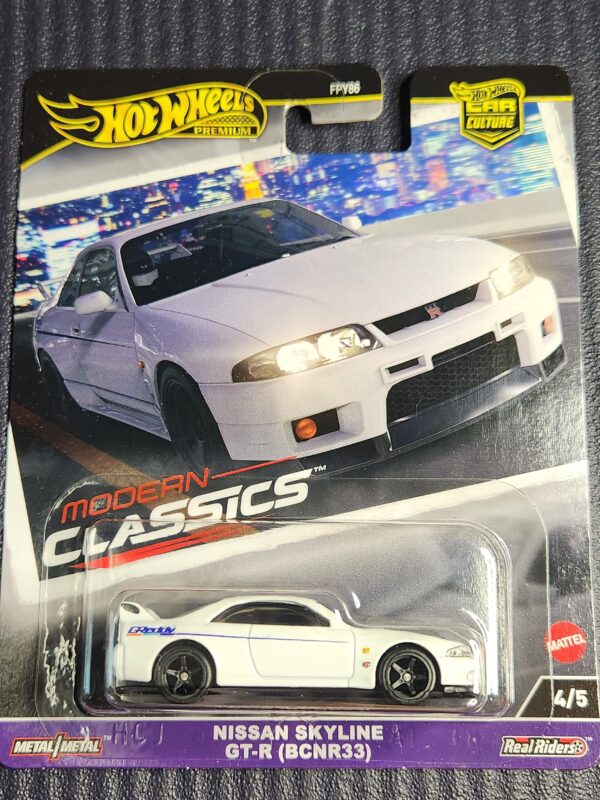 Hotwheels Modern Classics Nissan Skyline GT-R BCNR33 Greddy