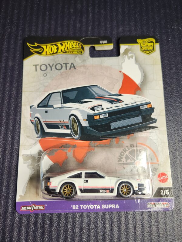 Hotwheels World Tour 82 Toyota Supra