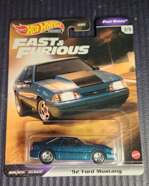 Hotwheels fast and furious 92 ford mustang