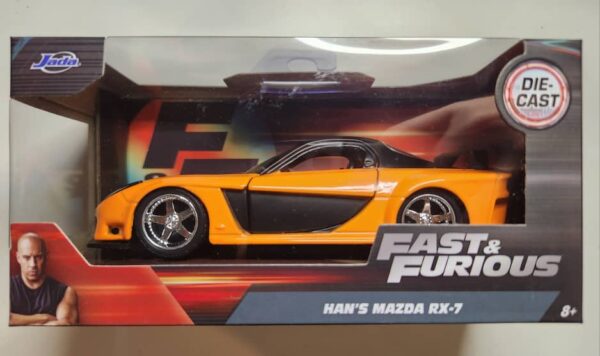 JADA 1:32 FF HAN'S MAZDA RX-7 30736