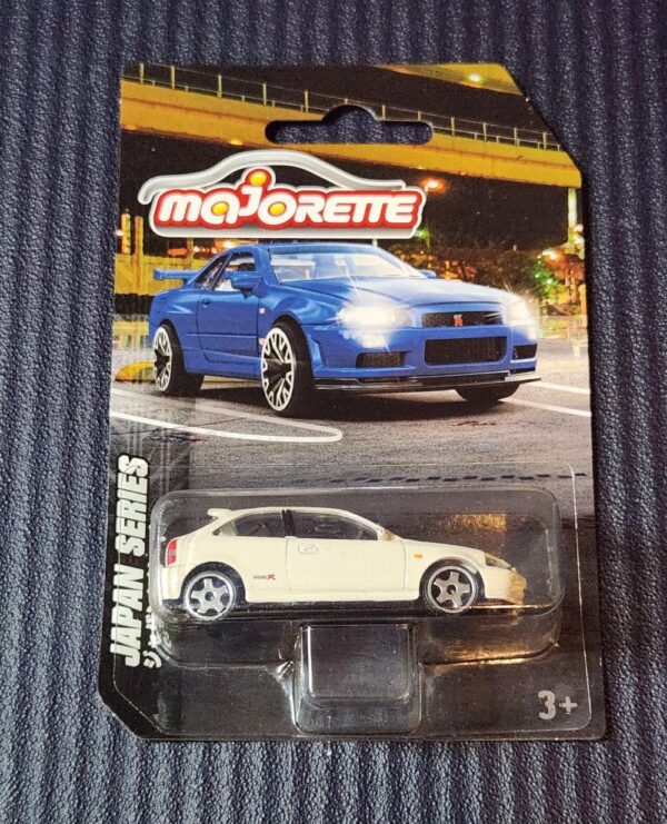 Majorette Japan Series Wave 2 Honda Civic EK9 White