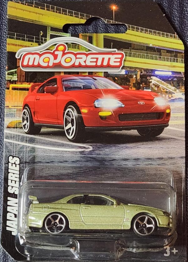 Majorette Japan Series Wave 3 Nissan Skyline GT-R R34 Jade Green