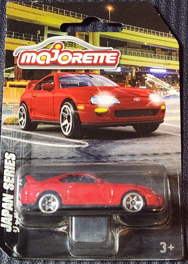 Majorette Japan Series Wave 3 Toyota Supra Red