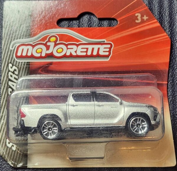 Majorette Toyota Hilux Silver