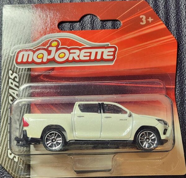 Majorette Toyota Hilux White