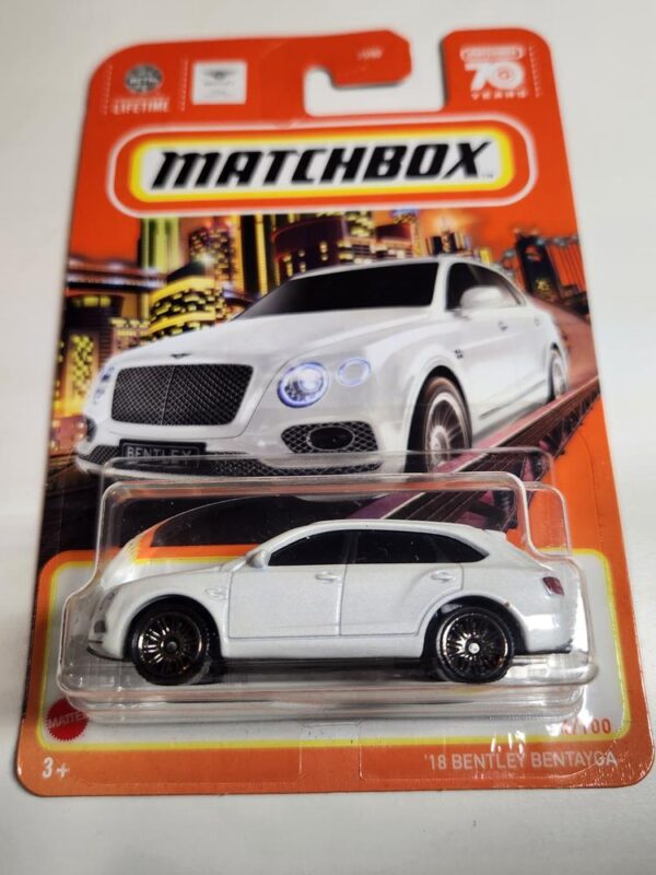 Matchbox 18 Bentley Bentayga White