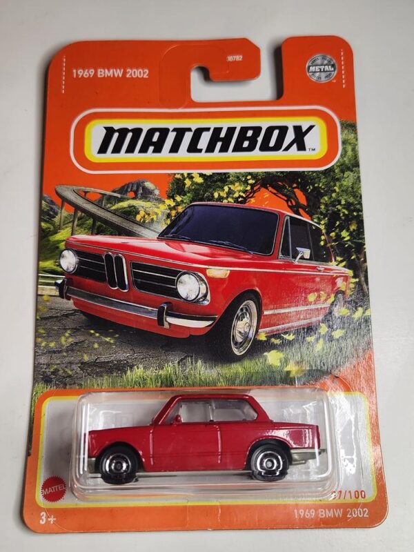 Matchbox 1969 BMW 2002 Red