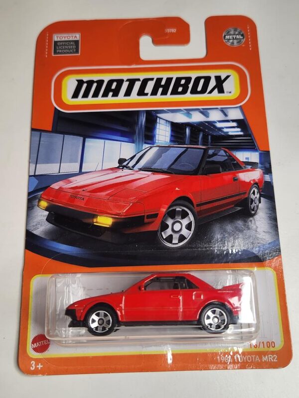 Matchbox 1984 Toyota MR2 Red Close light