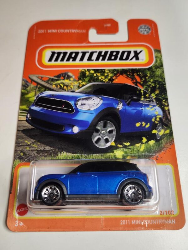 Matchbox 2011 Mini Countryman Blue