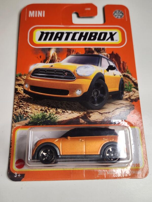 Matchbox 2011 Mini Countryman Orange