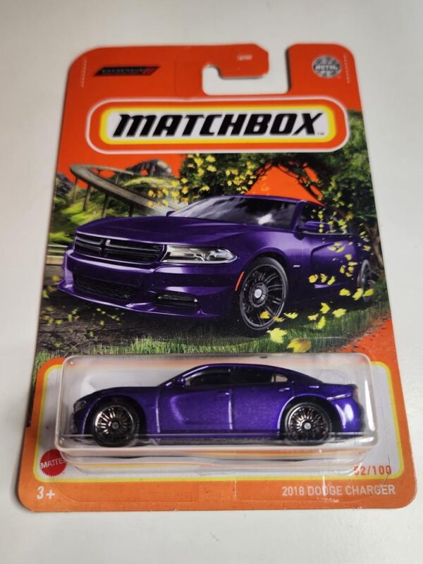 Matchbox 2018 Dodge Charger Purple