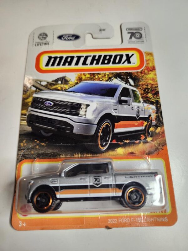 Matchbox 2022 Ford F-150 Lightning 70 Years Anniversary