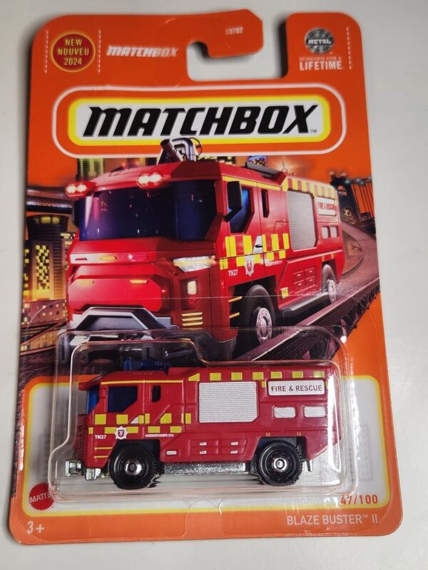 Matchbox Blaze Buster II Fire Truck