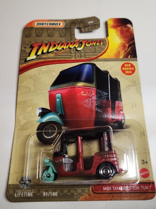 Matchbox MBX Tuk tuk Indina Jones