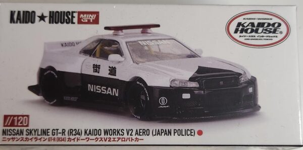 Kaido House Nissan Skyline GT-R (R34) Kaido Works V2 Aero Japan Police