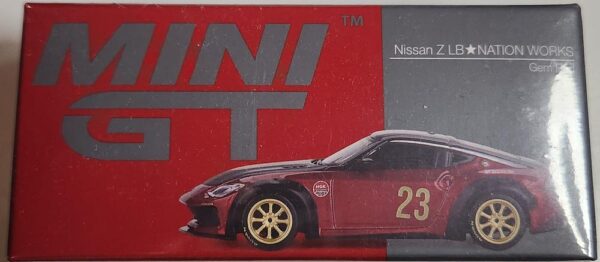 Mini GT Nissan Z LB Nation Works Gem Red